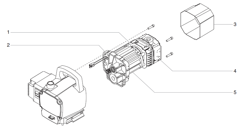 Advantage 600 Motor Assembly Parts